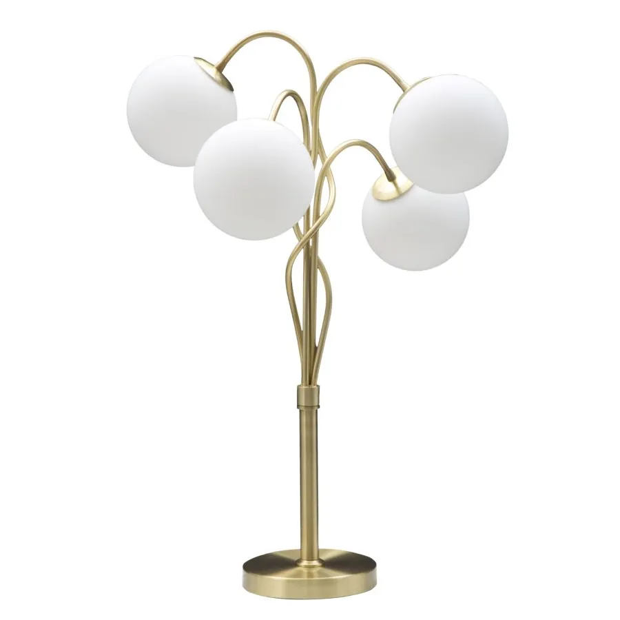 LAMPA STOŁOWA GLAMY 4 ŚWIATŁA Ø 53x74 cm